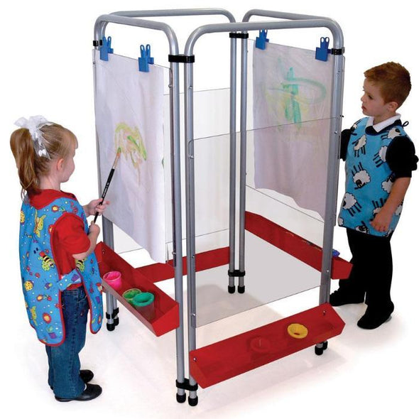 4-Sided Easy Clean Easel - Easel