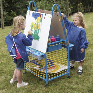 Double Sided Easel with Art Drying Racks - Easel