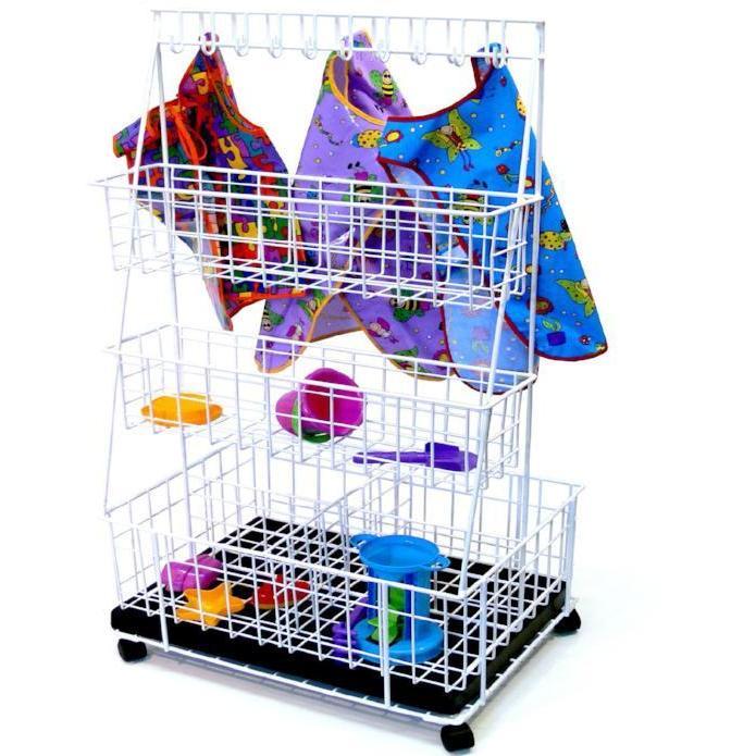 Messy Play Storage Trolley - School Furniture