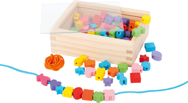 Wooden Threading Bead Set - motor activity