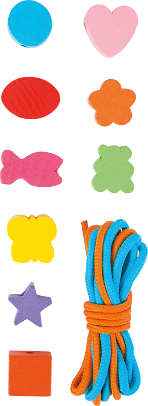 Wooden Threading Bead Set - motor activity