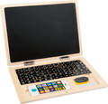 Wooden Laptop with Magnet Board - Wooden toy