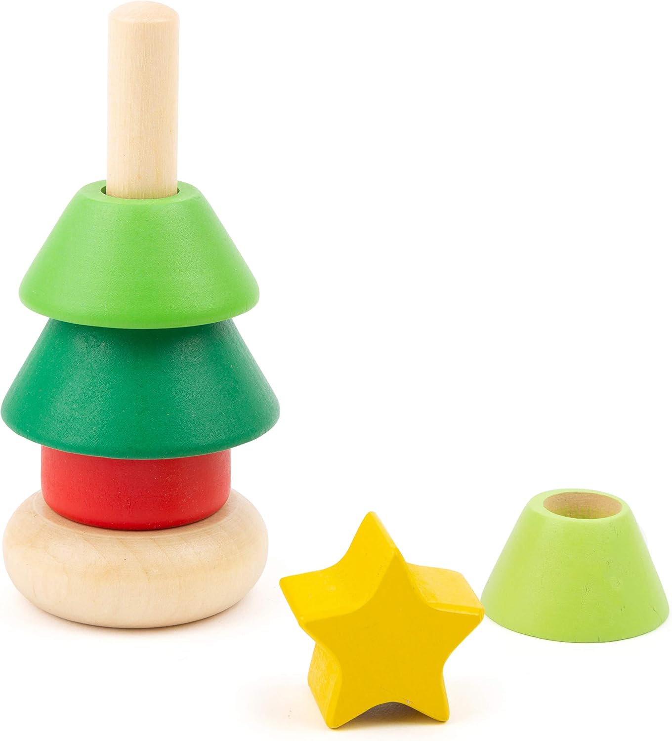 Christmas Stacking Figures - 3 Styles - Wooden toy