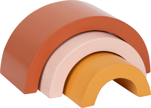 Wooden Safari Explorer’s Sensory Tactile Sound Building Blocks - Wooden toy