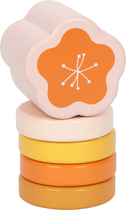 Wooden Safari Explorer’s Sensory Tactile Sound Building Blocks - Wooden toy