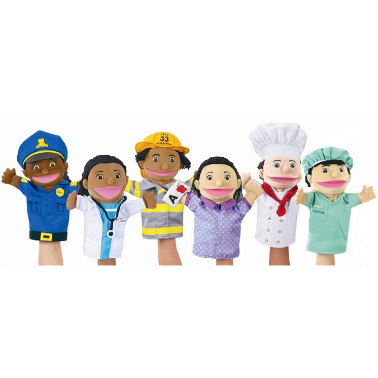 Community Helpers Puppet Set - Set of 6 - Puppet
