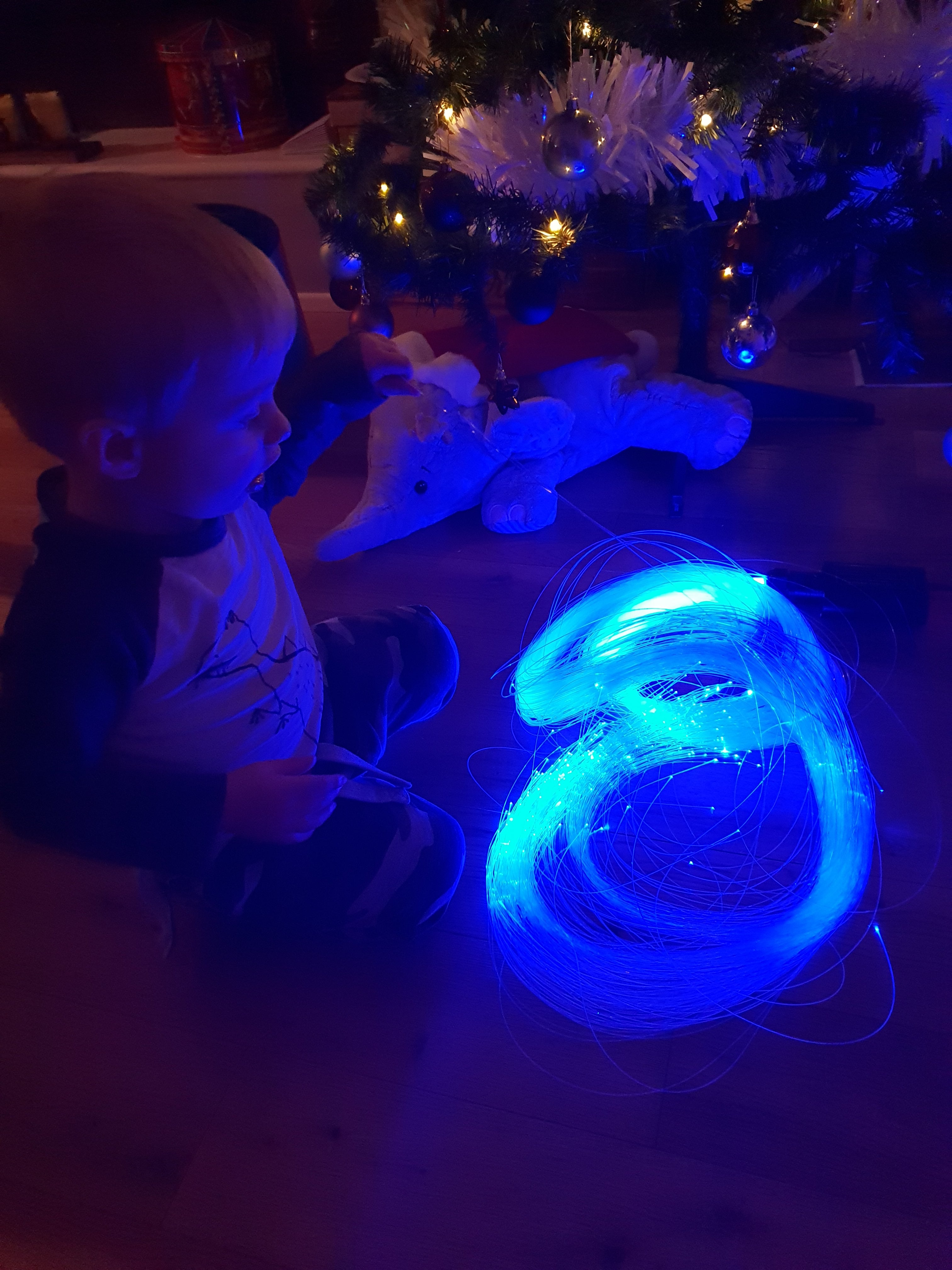 Sensory 2 Metre Fibre Optic Tails and Light Source (150/300pcs) - Sensory Light