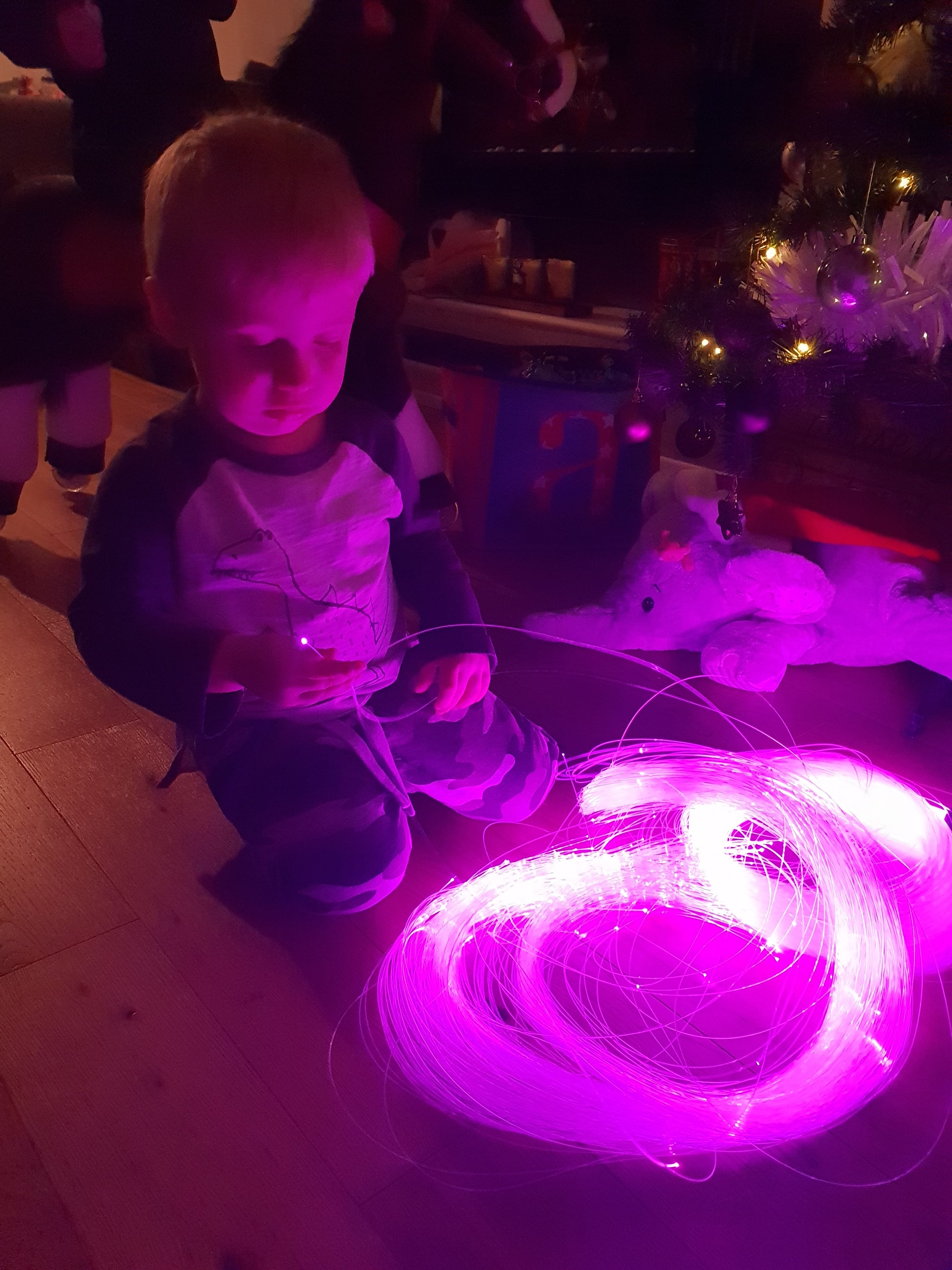 Sensory 2 Metre Fibre Optic Tails and Light Source (150/300pcs) - Sensory Light
