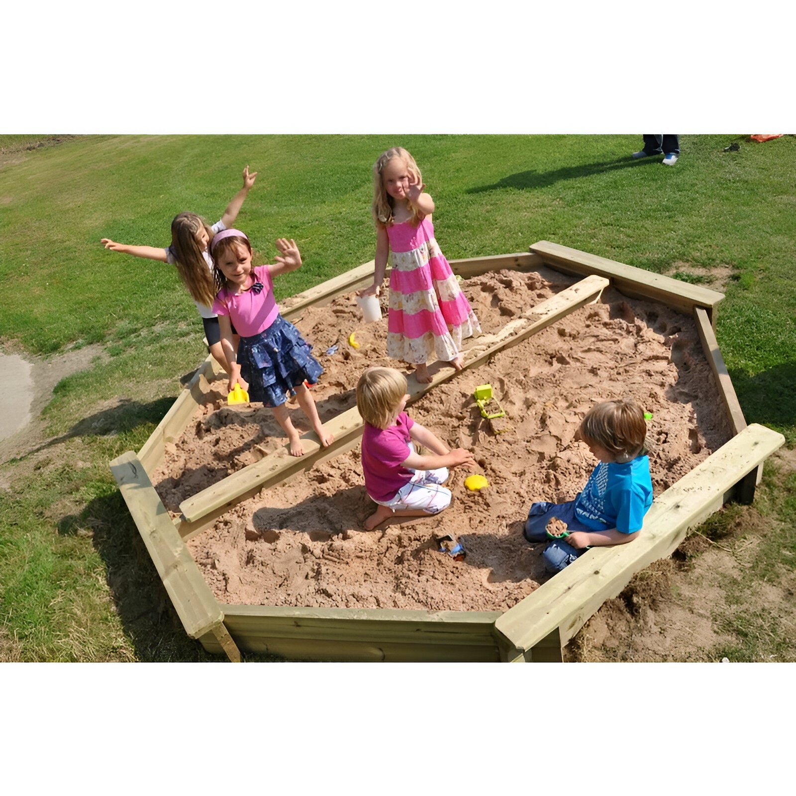 Large Octagon Sandpit (2.5m) - Sand Pit
