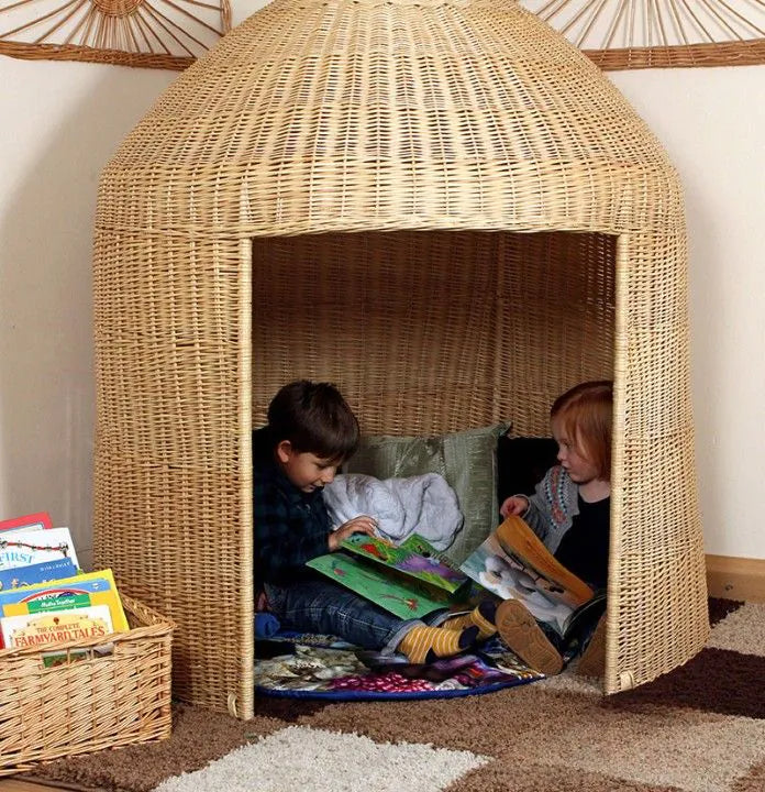 Indoor Wicker Hideout - Dens Arches & Playhouses