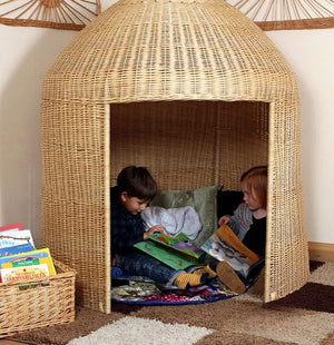Indoor Wicker Hideout - Dens Arches & Playhouses