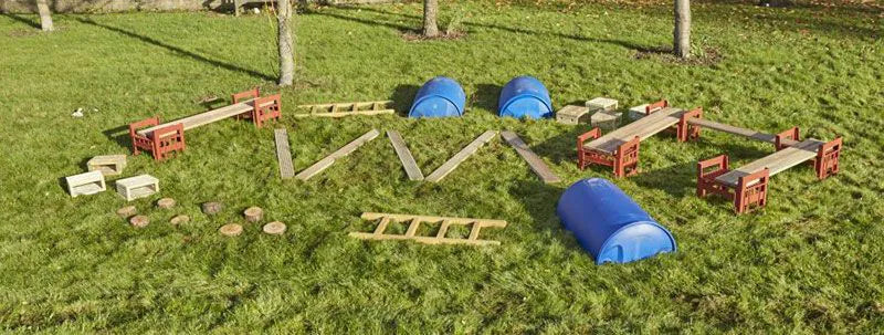 32 Piece Obstacle Course - Outdoor Play Equipment