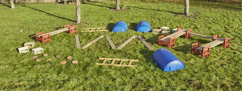 32 Piece Obstacle Course - Outdoor Play Equipment
