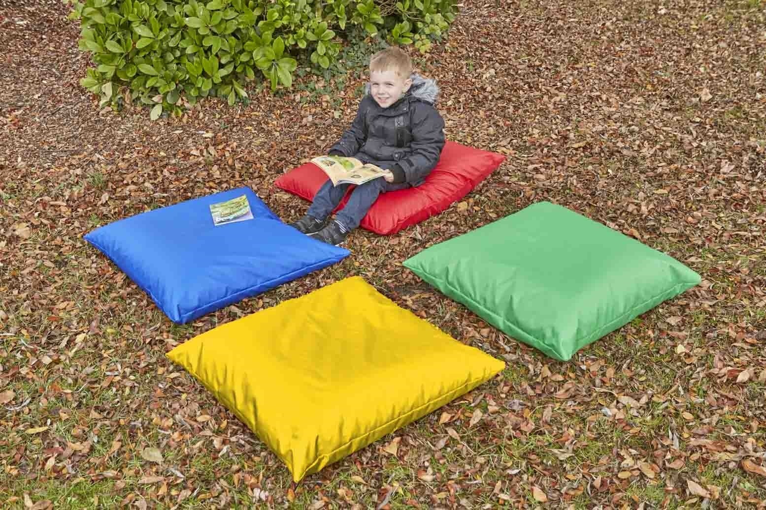 Giant Outdoor Cushions (Set Of 4) - Outdoor Dens & Playhouses