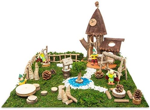 Enchanted Fairytale Dwellings - Set of 4 - Dolls Houses