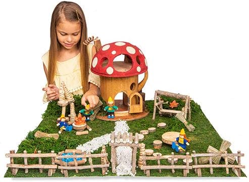 Enchanted Fairytale Dwellings - Set of 4 - Dolls Houses