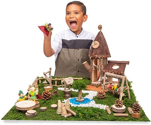 Enchanted Fairytale Dwellings - Set of 4 - Dolls Houses