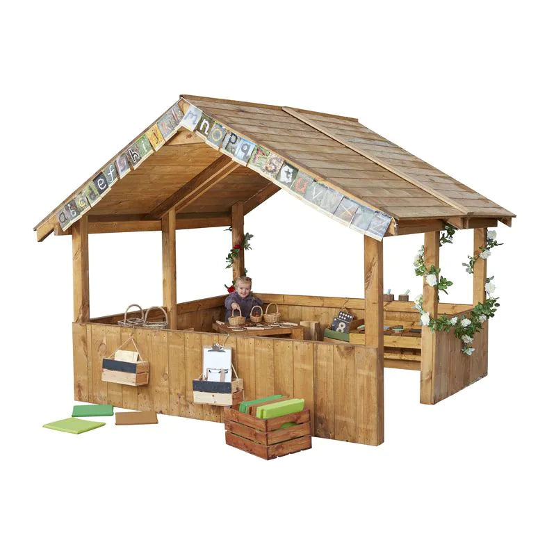 Large Open Outdoor Barn - Outdoor Dens & Playhouses