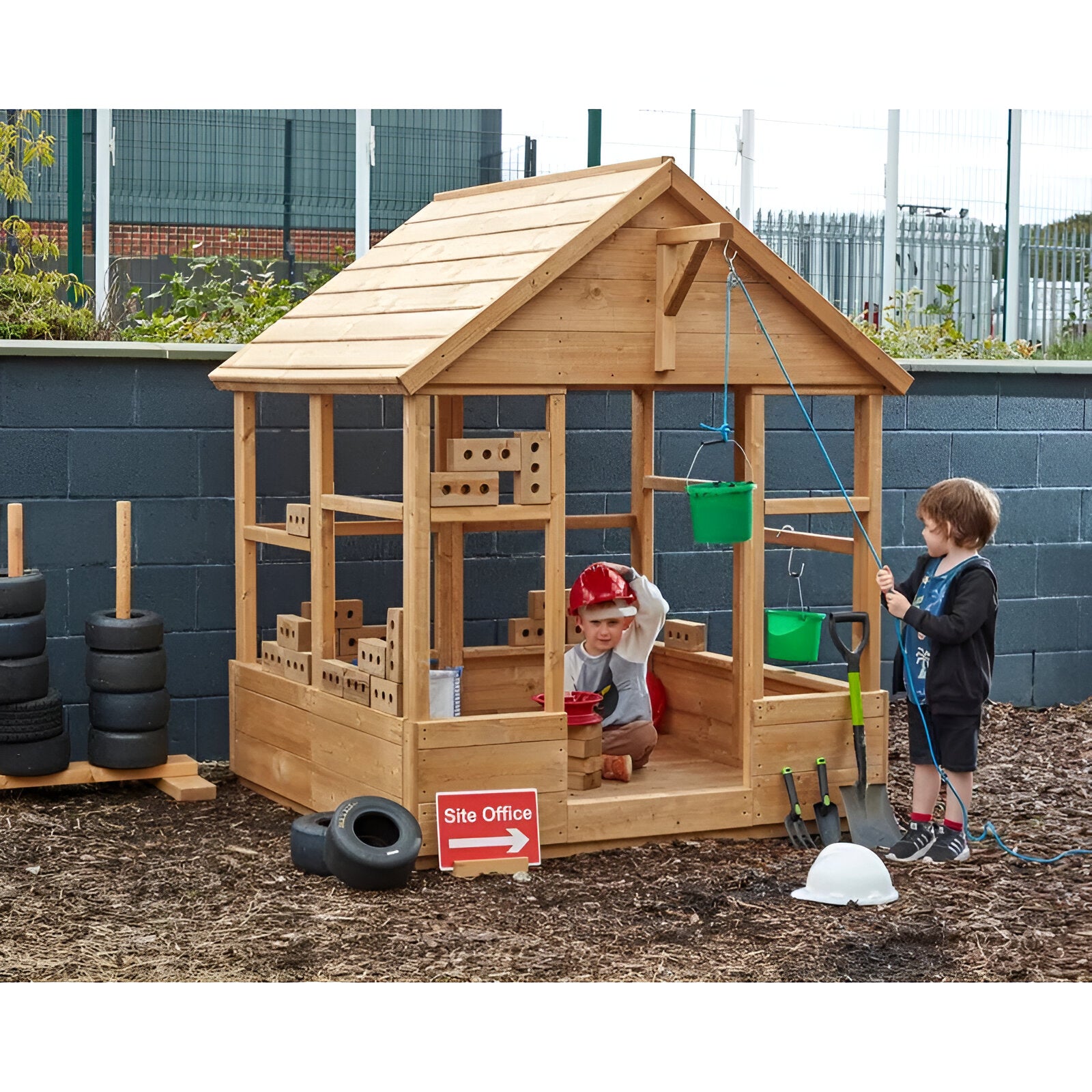 Architect’s House with Sand Pit - Outdoor Dens & Playhouses