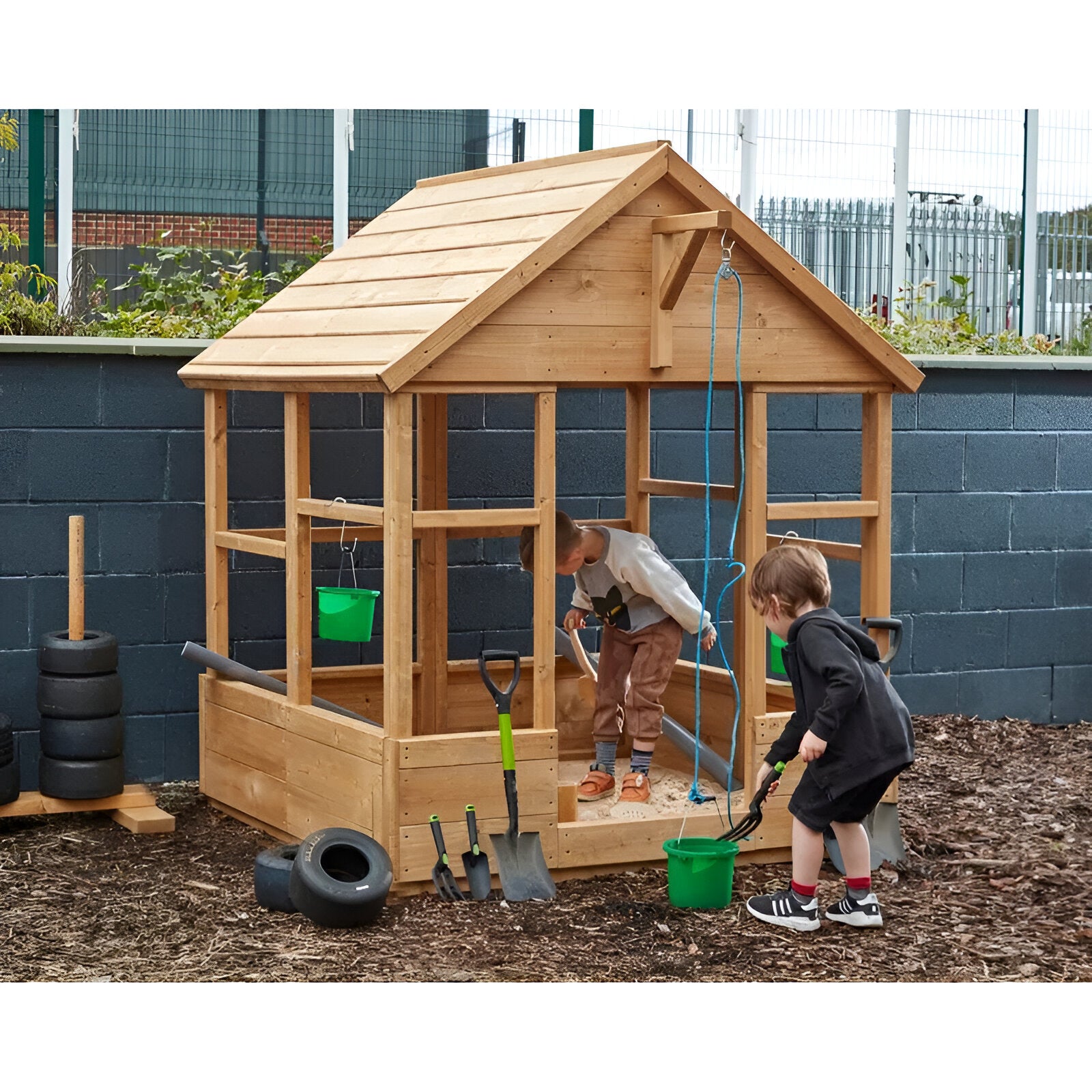 Architect’s House with Sand Pit - Outdoor Dens & Playhouses