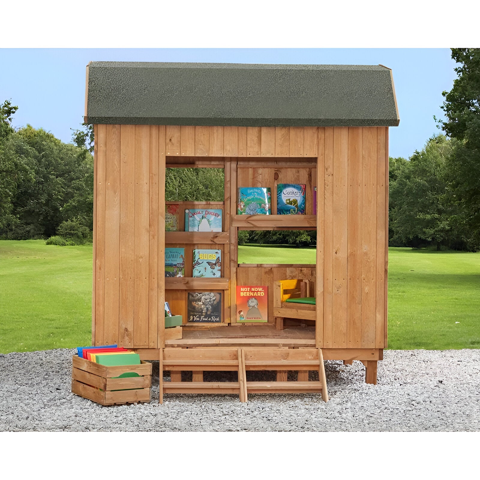 The Reading Wagon - Outdoor Dens & Playhouses