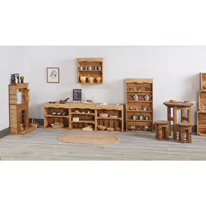 Wooden Kitchen Set (6 Unit Set) - Play Kitchen