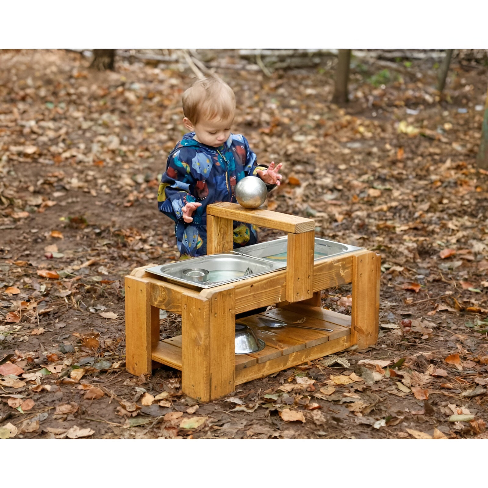 Mini Mud Kitchen Mixing Station - Outdoor Play Equipment