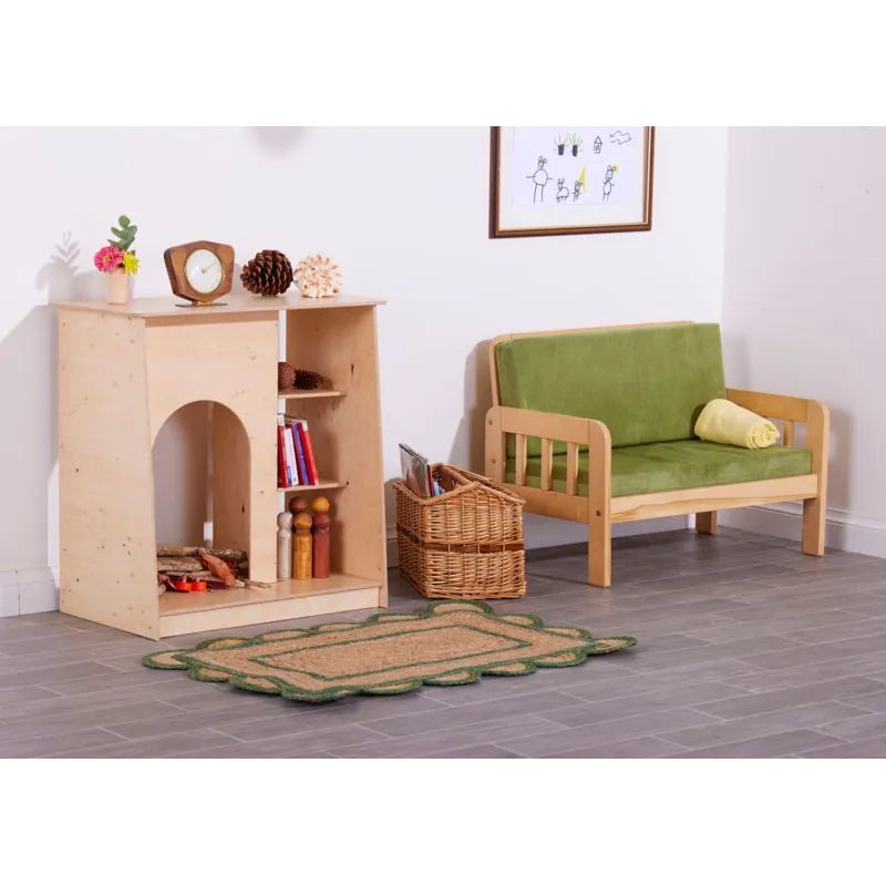 Wooden Fireplace - Furniture