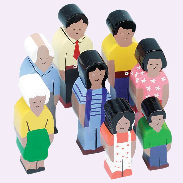 Wooden People of the World Figures - Figures