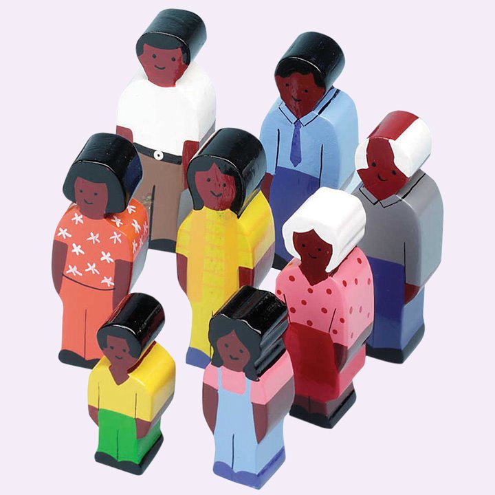 Wooden People of the World Figures - Figures