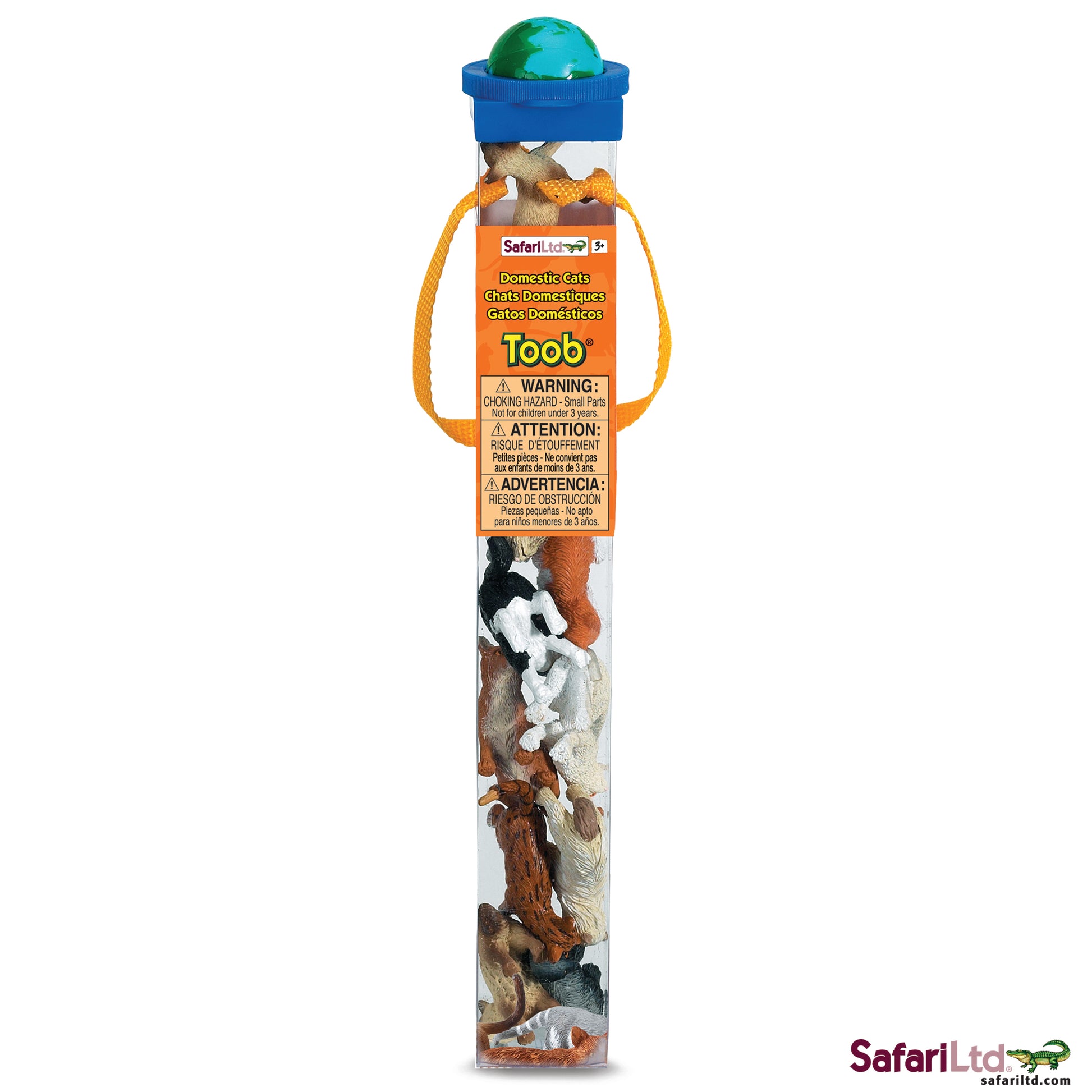 Safari Domestic Cat Species Toob - Animal Figures
