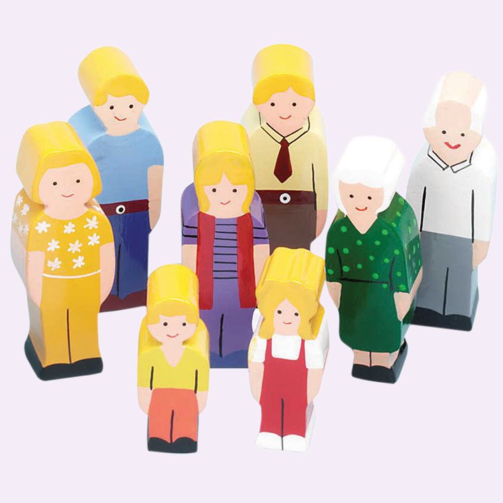 Wooden People of the World Figures - Figures