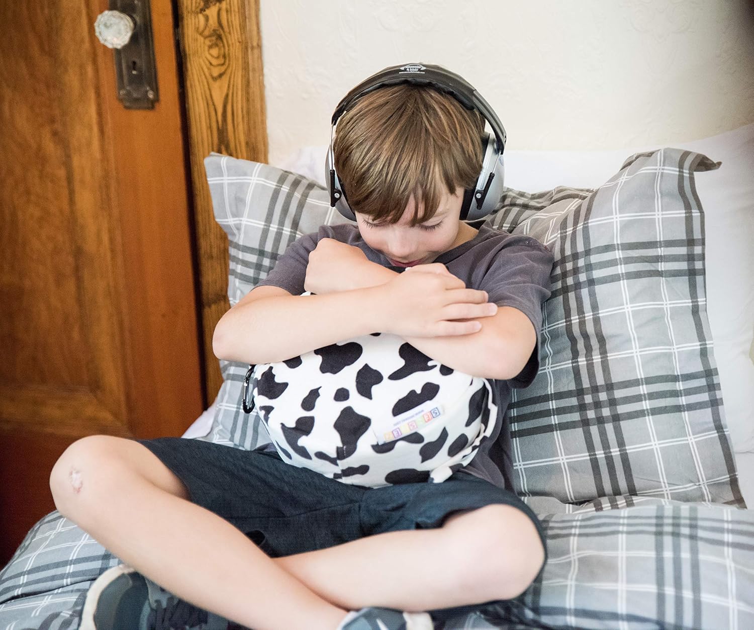Senseez Furry Cow Cushion - Cushion