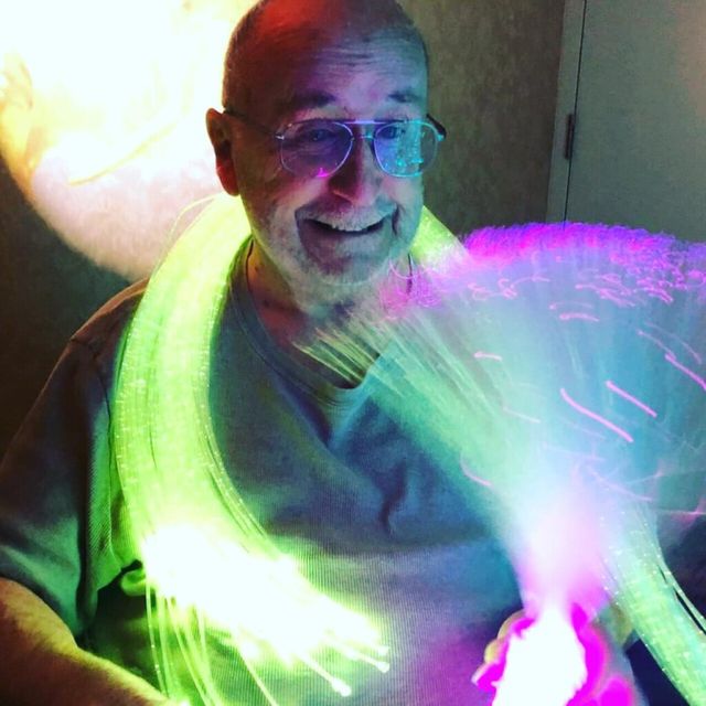 Fibre Optic Light Plume