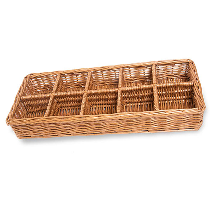 Wicker 10-Section Basket - Educational Resource