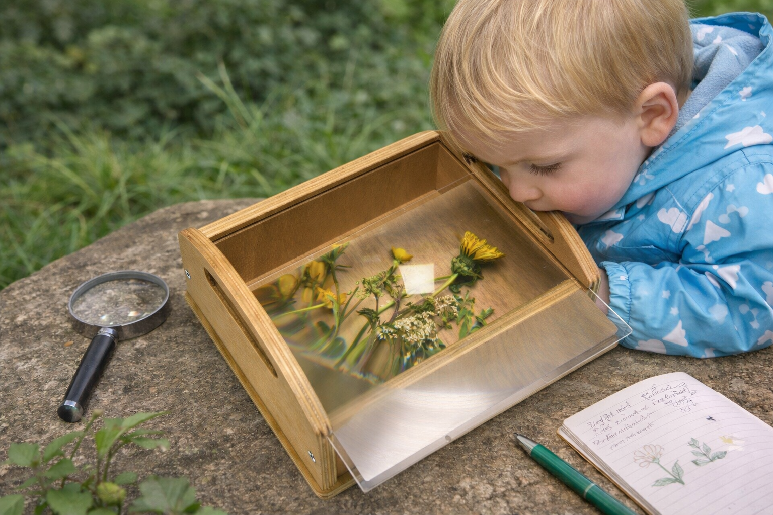 Outdoor Magnifying Observation Carry Box