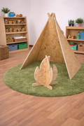 Teepee, Campfire, Stool Set - Multiple Options