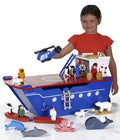 Large Wooden Polar Explorer Ship Play Set - Wooden toy