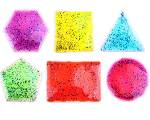 Sensory Liquid Shapes - Tactile Sensory