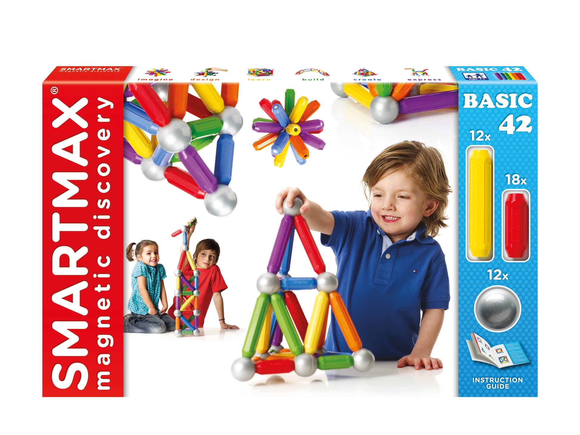 SmartMax Basic Set - 42 Pieces - Building toy