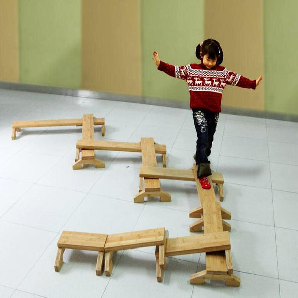 Bamboo Balance Beam Path - Balance Beam