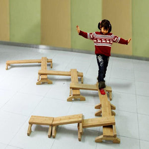 Bamboo Balance Beam Path - Balance Beam