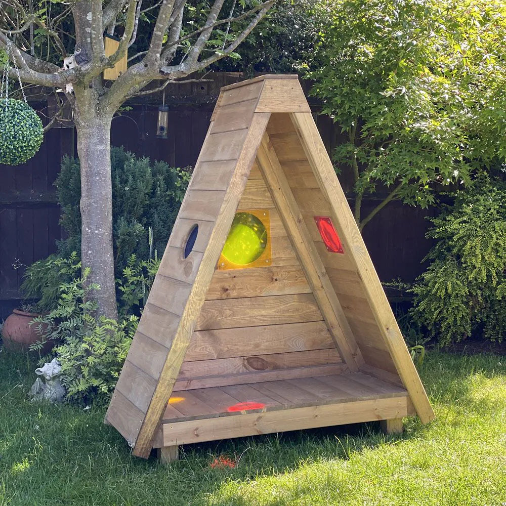 Wooden Hideouts - Set of 2 - Outdoor Play Equipment