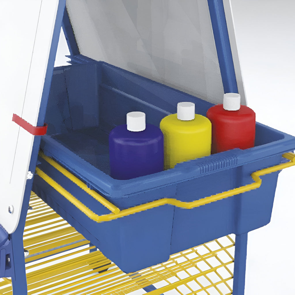 Double Sided Easel with Art Drying Racks - Easel