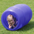 Plastic Play Tunnel Barrel - Tunnel