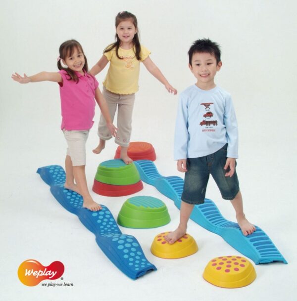 Wavy Tactile Balance Path - Balance Toy