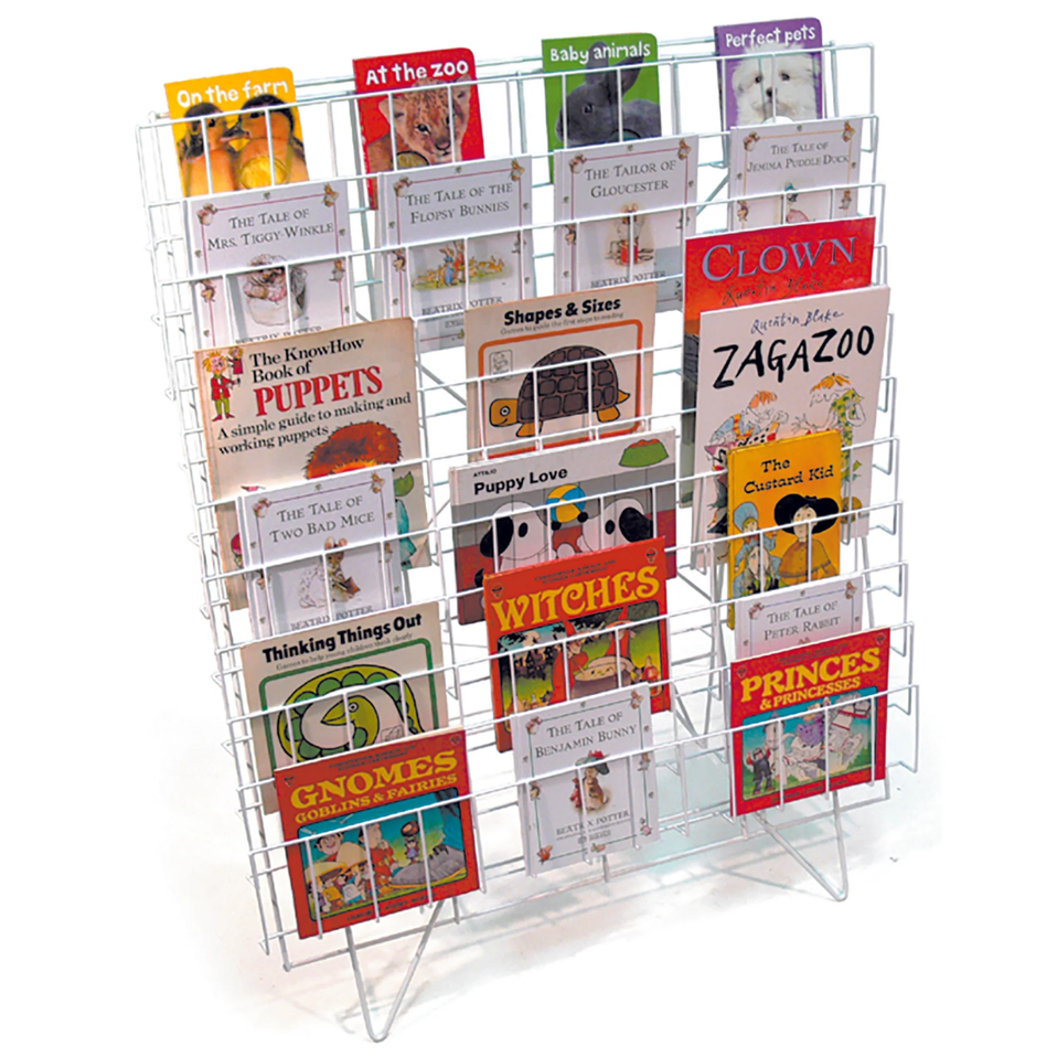 Single Sided Floor Book Rack - Bookshelf