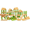 Bamboo Building Block Set - Building blocks