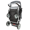 Familidoo 6 Seater Grey Lightweight Pushchair + Rain Cover - Pushchair