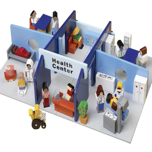 Wooden Health Centre Play Set - Wooden toy